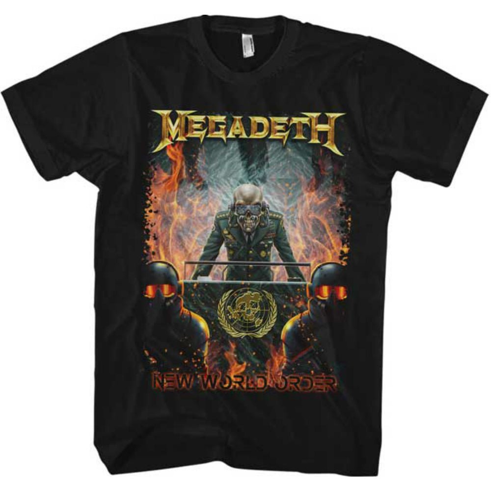 MEGADETH メガデス (デビュー 40周年 ) - NEW WORLD ORDER / Tシャツ / メンズ - PGS